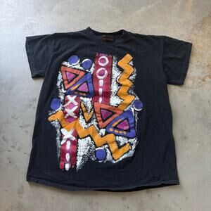 Vintage 90’s Marika Abstract Art Retro Classic Unique Graphic T-shirt Size XL
